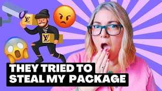 LOUIS VUITTON PACKAGE STOLEN 📦 DRAMA 😱 AM I PARANOID Relieved Limited Edition Unboxing 🤩 [upl. by Iago]