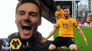 WOLVES FOR EUROPE Crystal Palace Vs Wolves Away Day Vlog [upl. by Linoel]