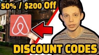 NEW Airbnb Discount Codes 2023  50  200 Off AirBnb Promo Code WORKING [upl. by Kcinnay587]