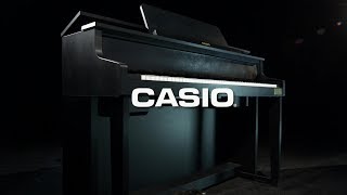 Casio GP300 Grand Hybrid Digital Piano Satin Black  Gear4music demo [upl. by Erdied106]