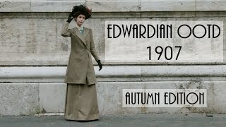 Edwardian OOTD 1907  Autumn Edition [upl. by Sluiter635]