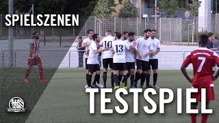 Rotweiss Frankfurt  FFV Sportfreunde 04 Testspiel  Spielszenen [upl. by Arahat]