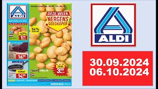 ALDI NEDERLAND FOLDER 3009202406102024 Nederland holland folder nederland [upl. by Notkcorb783]