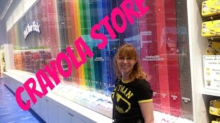 Crayola Experience Store in the Mall  Orlando [upl. by Lihas]