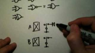 Relay logic NAND and NOR gates [upl. by Arikahc]