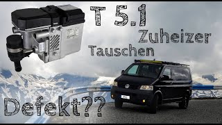 Standheizung Spinnt VW T51  Zuheizer tauschen [upl. by Jacquenette]