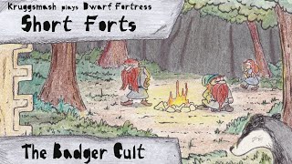 Dwarf Fortress Short Forts The Badger Cult of Dead Elf Island [upl. by Roddie]