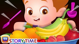 ChaCha The Fussy Eater  Yes Yes Vegetables amp Fruits  ChuChuTV Good Habits Moral Stories for Kids [upl. by Naillil883]