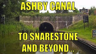 Ashby Canal Snarestone  A Timelapse Narrowboat Journey [upl. by Akerehs327]