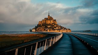 Whats Inside the Medieval Island of MONT SAINT MICHEL [upl. by Aicined121]