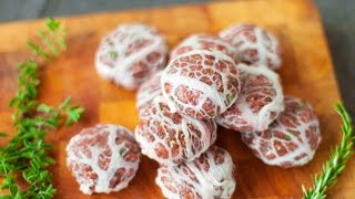 Lamm Crepinettes Rezept und Video [upl. by Alpert189]