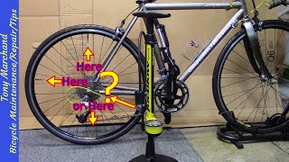 How to use a bicycle floor pump Tips Tricks and Hacks [upl. by Alyac]