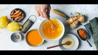 Ginger Turmeric Lemon and Honey  Tea health and longevity  Natural Master No1 [upl. by Nilyarg]