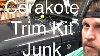 Cerakote Trim Kit Follow Up  Junk Product [upl. by Julis160]