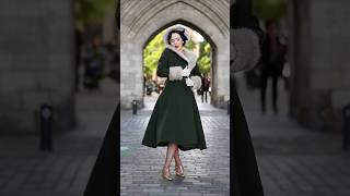 My coat dress petticoat from British Retro♥️ fashion style beauty retro vintage [upl. by Johannah]