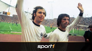 Beckenbauer und der quotBomberquot Wie gut war eigentlich Deutschland 19721974  SPORT1 [upl. by Khorma]