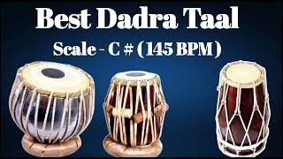 Taal Dadra 6 Beats  दादरा लूप C   145 BPM rseriesmusic [upl. by Aurore]