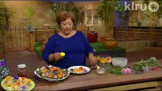 Trisha Shirey edible flowers Central Texas Gardener [upl. by Nitsraek654]