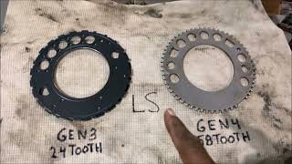 LS Reluctor Wheel Break Down 24X and 58x Tooth [upl. by Jereld]