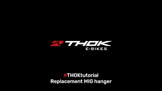 THOKtutorial  How to replace your THOK MIG hanger [upl. by Yllek]