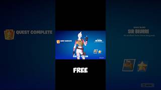 How to get “Sir Buerre” FREE gaming fortnite ￼free subscribe shorts fypシ゚viral fyp season4 [upl. by Akenaj]