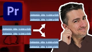 In Adobe Premiere Pro eine Tonspur trennen  Aus 1 mach 2 [upl. by Abert527]