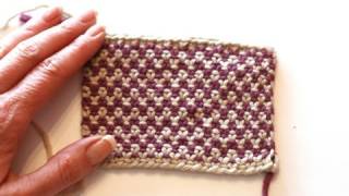 Knitting Help  Linen Stitch [upl. by Ahsekim]