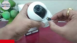 How to insert SD Card in CP Plus Camera  Ezykam wifi Camera  Insert Memory Card in Ezykam Camera [upl. by Pahl]