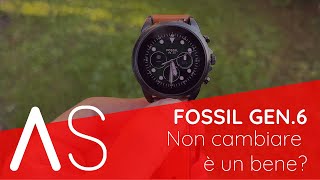 Fossil Gen 6 non cambiare è un bene Oppure no [upl. by Voleta]