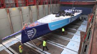 Team Vestas Wind  From ship to ship [upl. by Ev]