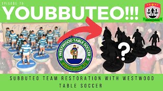 Subbuteo Team Restoration Reaction and unboxing with Westwood Table Soccer on Youbbuteo [upl. by Inasah]