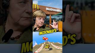 Merkel und Monte bei McDonalds 🍔🍟 [upl. by Samtsirhc638]