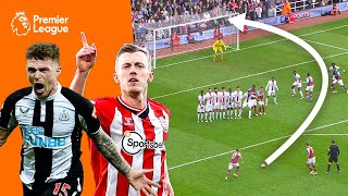 Kieran Trippier amp James WardProwse vs THE BEST Premier League Free Kicks [upl. by Penoyer]