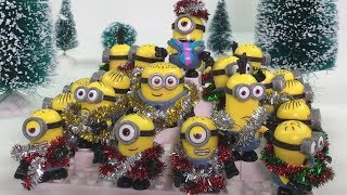 Minions Xmas Song Stop Motion [upl. by Nahama]