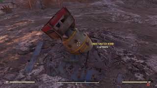 Fallout 76  Undetonated Bomb [upl. by Inaffit]