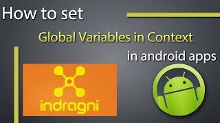 How to set global variables in Application context [upl. by Margy]