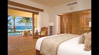 Zoetry Agua Punta Cana  Deluxe Oceanfront Jr Suite with Plunge Pool [upl. by Cowles]