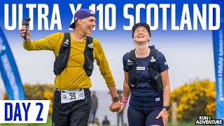 Conquering Day 2 of Ultra X 110 Scotland  Our Scottish Trail Running ADVENTURE  Run4Adventure [upl. by Renckens]