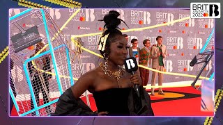 Bree Runway reveals what gives her the ick  The BRIT Awards 2022 [upl. by Nimajeb]