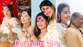 Dashain vlog 2081  Smarika Samarika  Family [upl. by Kowalski655]