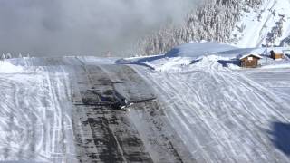 THE MOST DANGEROUS LANDING IN THE WORLD COURCHEVEL ALTIPORT [upl. by Pallas]