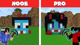 NOOB vs PRO I HIRED PEPESAN IN A BUILD BATTLE CHALLENGE in MINECRAFT [upl. by Griffy]