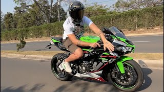 ANDEI COM A MOTO DE LEIlÃO PELA PRIMEIRA VEZ  REBUILDING KAWASAKI ZX6R [upl. by Sisto]