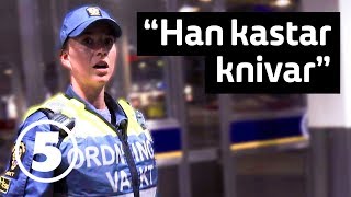 Tunnelbanan  Vad hände sen Matilda och Per var med när knivmannen blev skjuten på plattan [upl. by Aiasi]