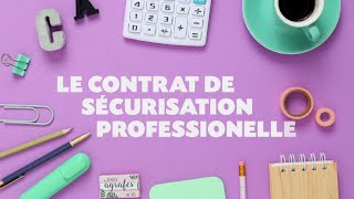 Le contrat de sécurisation professionnelle  Une minute pour lemploi [upl. by Hanikahs]