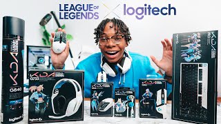 Massive Logitech x KDA Limited Edition Unboxing  G333 KDA G733 KDA G502 KDA G305 KDA G Pro KDA [upl. by Ecirtaeb]