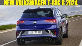 2024 New Volkswagen TRoc R  Best compact SUV [upl. by Nnairet241]