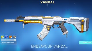 NEW ENDEAVOUR FULLY UPGRADED BUNDLE VALORANT [upl. by Leund]