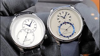 Op97 雅克德羅Jaquet Droz 8字大秒針系列開箱評測  乾隆皇帝也讚好的工藝水平 [upl. by Jeremias482]