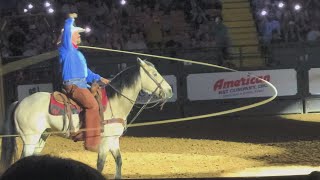 Its Champion Ketch Weaver at Cowtown Coliseum Stockyards Fort Worth Texas [upl. by Klinges]